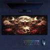 Gothic Moth Color Mouse Pad Large Gaming Table Cushion Non-slip Laptop Tablet Big Mousepad XXL Mat Mini PC Playmat With Lock edge
