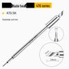 C470 Universal 500W Soldering Iron with High-Quality Heating Core, Blade & Horseshoe Tips for Large Solder Joints