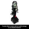 Monster high Roupa de banho original X Barbie Frankiestein e vestido preto de noite solo com holofote e acessórios inspirados na boneca Barbie.