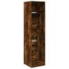 Wardrobe Smoked Oak 50 x 50 x 200 cm Engineered Wood