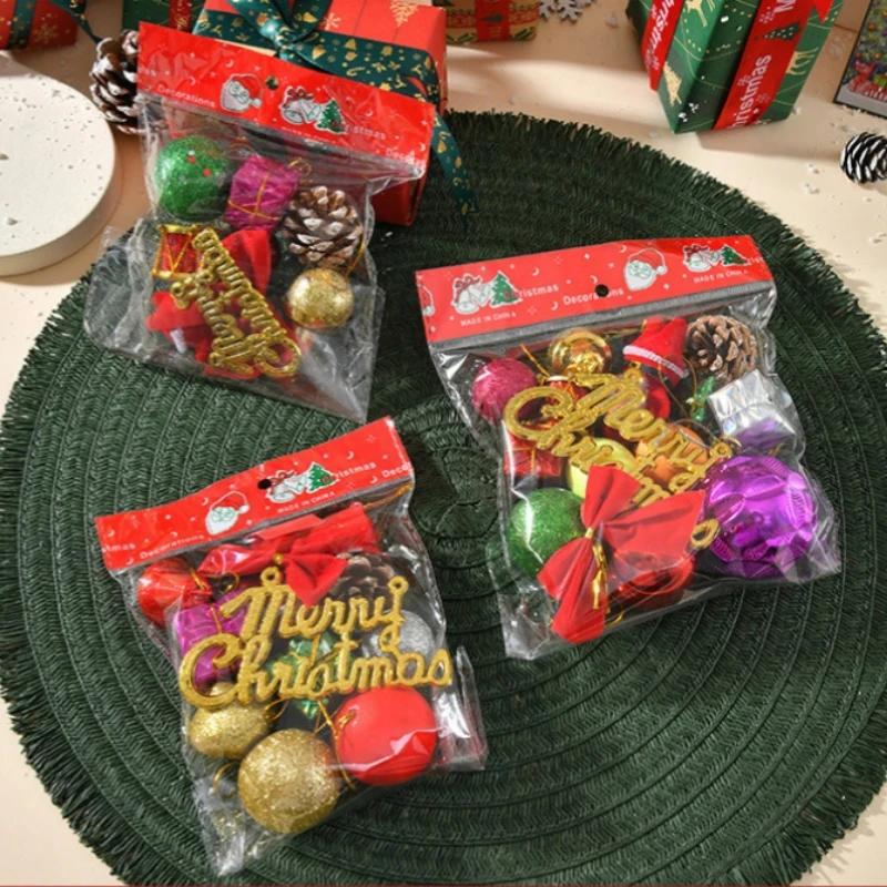 Pallina di Natale in Plastica alla Moda Ornamenti da Appendere a Pigna Ideali per Festa di Capodanno Decorazione per la Casa