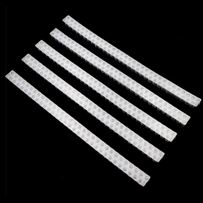 50pcs Plastic Royal Jelly Storage Strip Queen Rearing System Frame Bee Larva Cup for Bee Breeding Equipment Beekeeping Tools