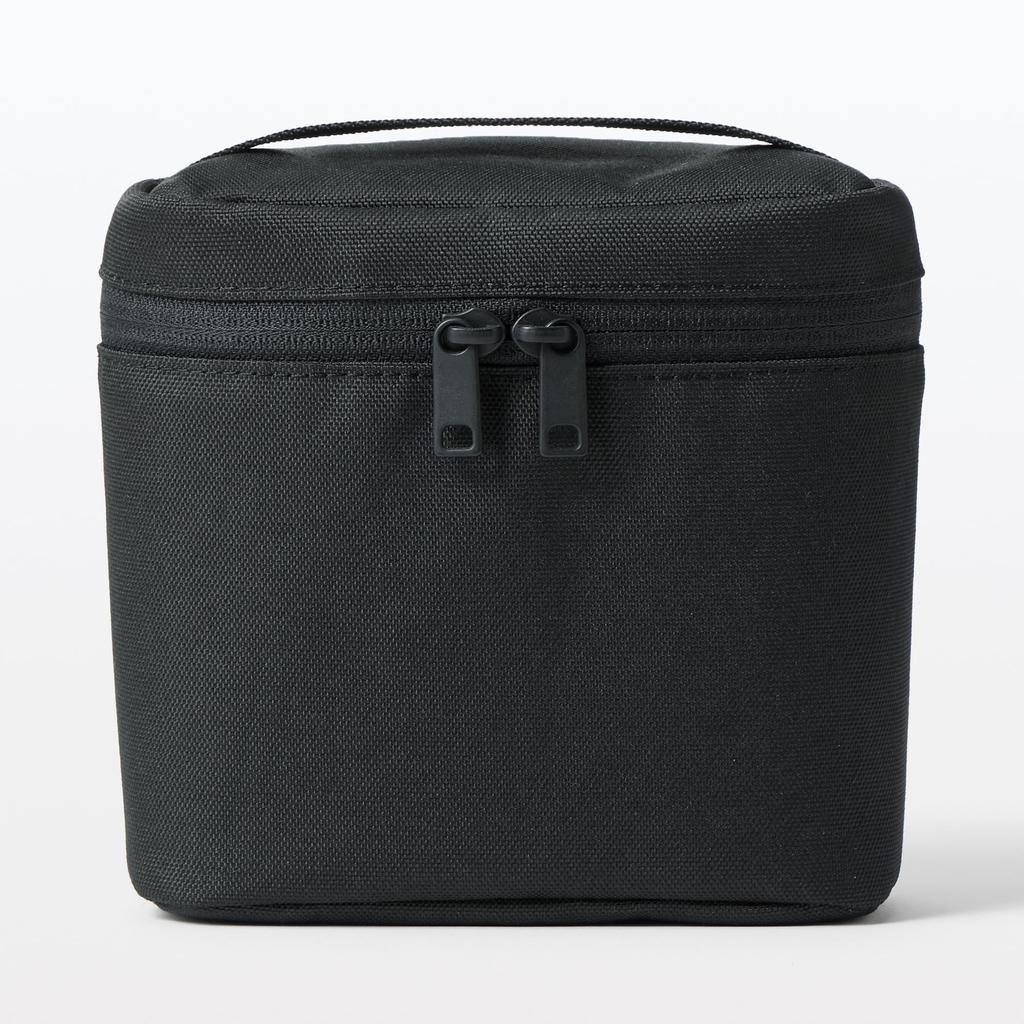MUJI Cooler 14 x 15 x 8 84383168 Bag, Black, Small, cm,