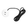 Sofa USB Charging Socket Flush Mount Installation Dual USB Charging Ports Socket for Home UseWhite