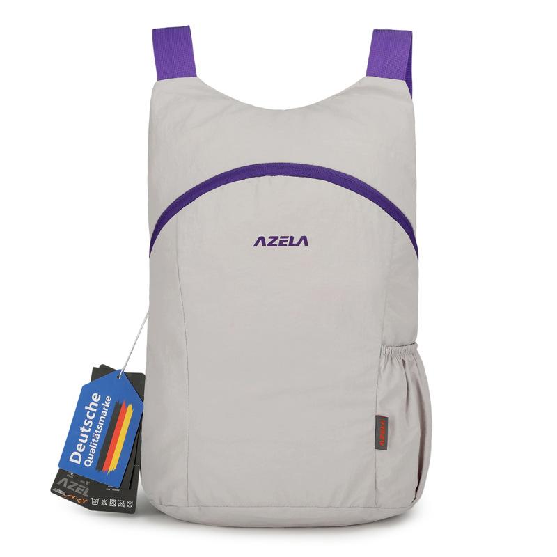 

Складной Легкий Рюкзак для Путешествий и Занятий Спортом на Открытом Воздухе, Подходит для Мужчин и Женщин, Стильный и Удобный. серый