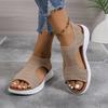 Fashion Women's Shoes Summer 2025 Comfort Casual Sport Sandals Women Beach Wedge Sandals Women Platform  Roman Sandals