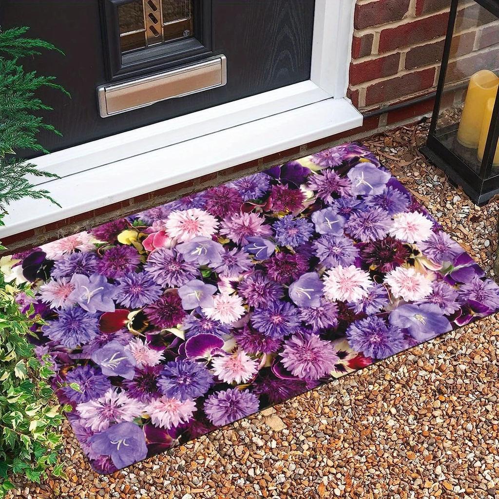 1PC Rainbow Cats Kitchen Rugs Non-Slip Home Door Mats Pop Design Bathroom Rugs Bath Mat Carpet for Home Sink Laundry Decor