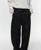 Musinsa Standard Twist Semi-Balloon Denim Pants [Raw Black]