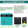 Lithium battery inverter power bank Makita portable DC 20V to 220V smart transformer (battery not included)