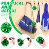 24 Pcs Cheer Pom Pom Keychain Cheerleader Gift Cheering Keyring Camp Team Gift