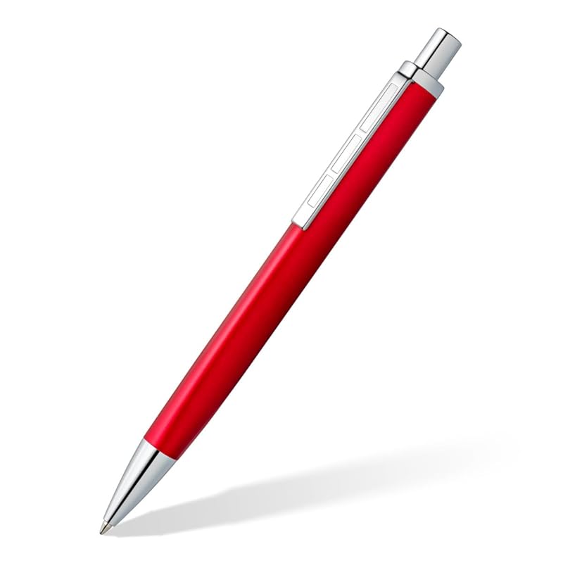 

limited Tripplus Knock type oil ballpoint pen 1.0mm Blue ink [red] 444 M02-3