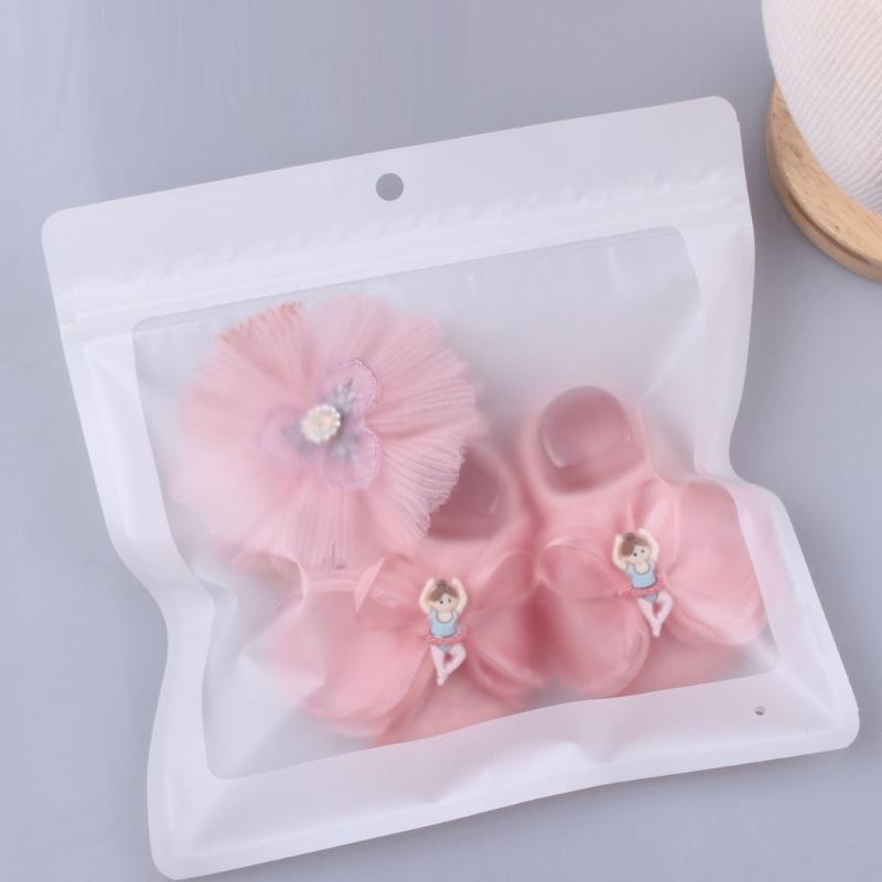 Lace Headband & Socks for Baby Unisex Boy Girl Elastic Headdress Anti-Skid Floor Socks Gender Neutral Heads Accessories