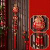 Fu Word Spring Festival Pendant Wind Chimes New Year Decorations Fashion Good Luck Ornaments  Home