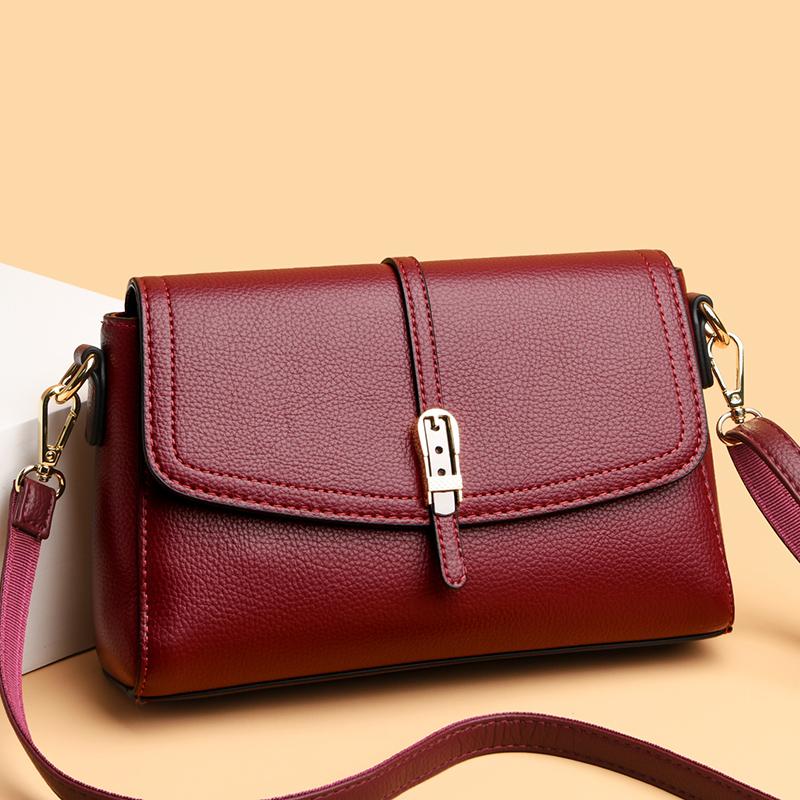 High-quality Soft Leather Women's Bags Luxury Bags Designer Brand Ladies Crossbody Shoulder Bag