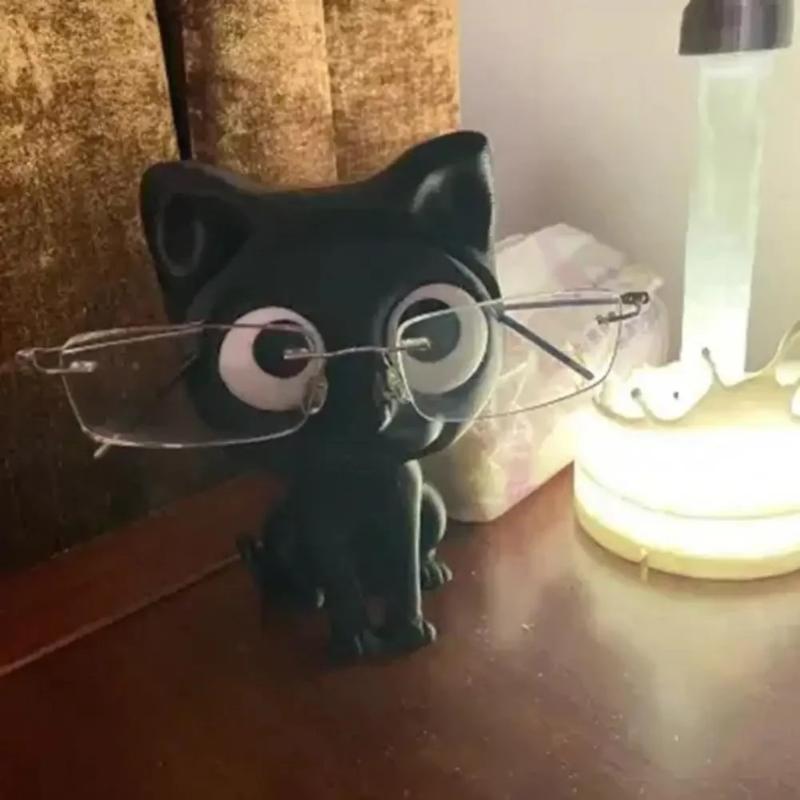 Glasses Holder Stand Cat Animals Shaped Eyeglasses Support Holder Sunglasses Display Stand Desk Rack