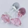 Pink Crystal Glass Anal Plug for Women Butt Plugs Penis Nightlife Anus Dildo Adult Masturbation Adult Gay Sex Toys Lover Gifts