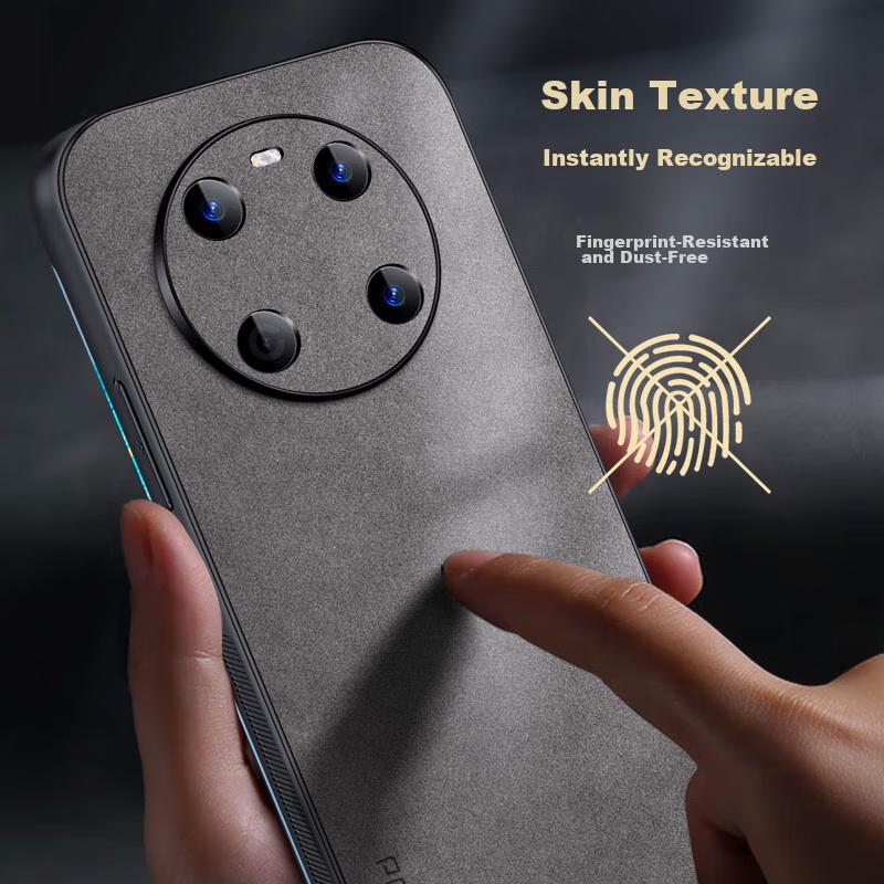Huawei Mate 40 Phone Case, Huawei Mate 40E Protective Cover, Shockproof Lens Full Protection Soft, Simple Silicone Outer Case, WoAnd Style, Black