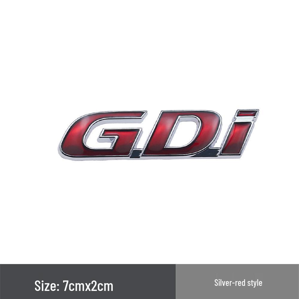 GTI Logo Sticker: Fits Peugeot 308GTI, Volkswagen Golf & Polo - Tail Badge Car Decal