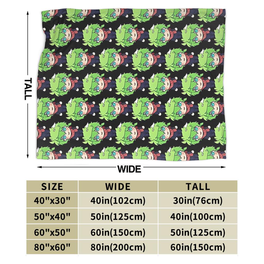 Midori Flannel Throw Blanket Death Game Your Turn To Die Blanket for Bed Travel Lightweight Bedding Throws
