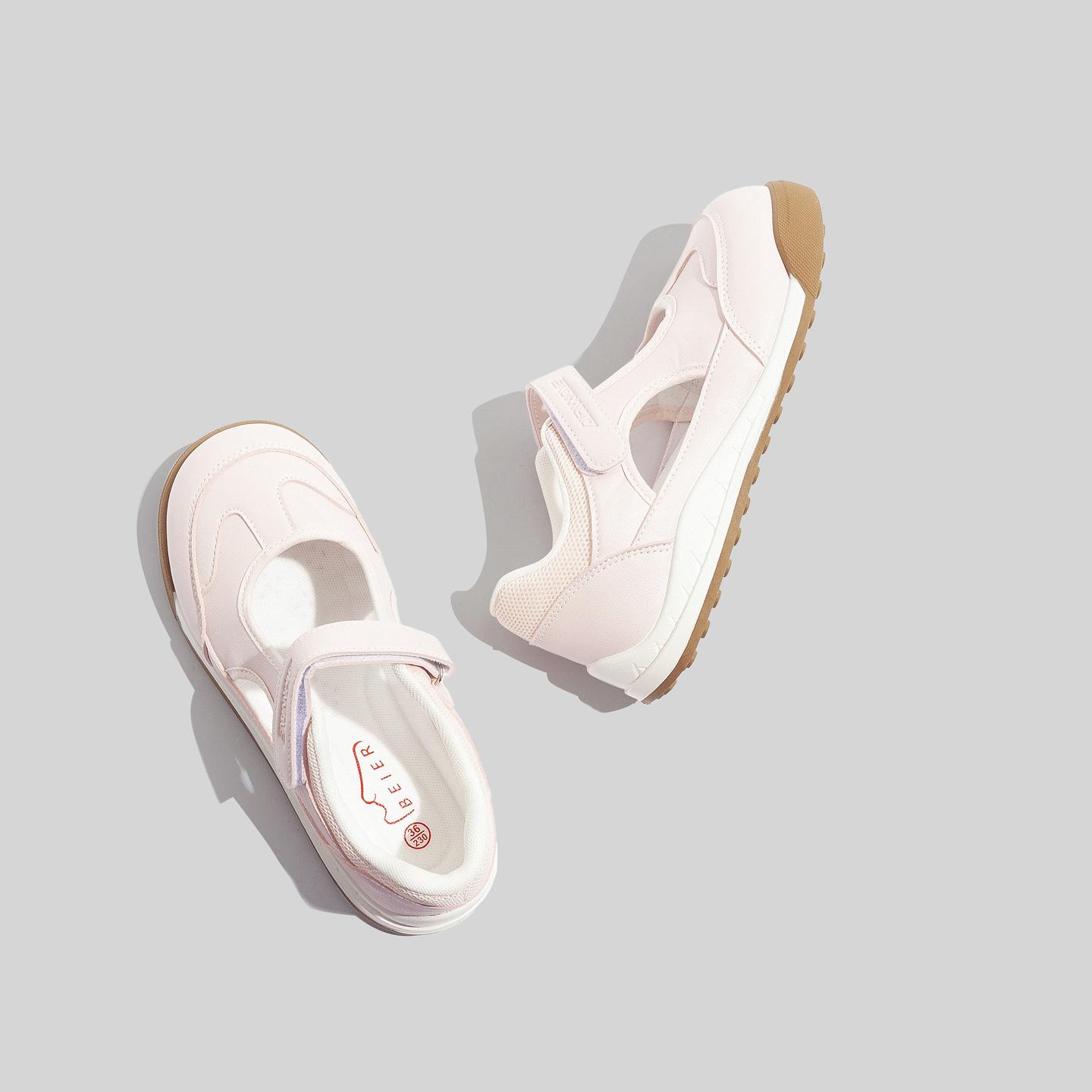 Кеды Mary Jane Belle на липучке Обувь Forrest Gump 22 новый оригинальный дизайн повседневные сандалии B21 35