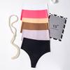 Special Multi-color Combination High-waisted Seamless Underwear Women's Sports Yoga Ice Silk Quick-drying Anti-embarrassment Line Underwear