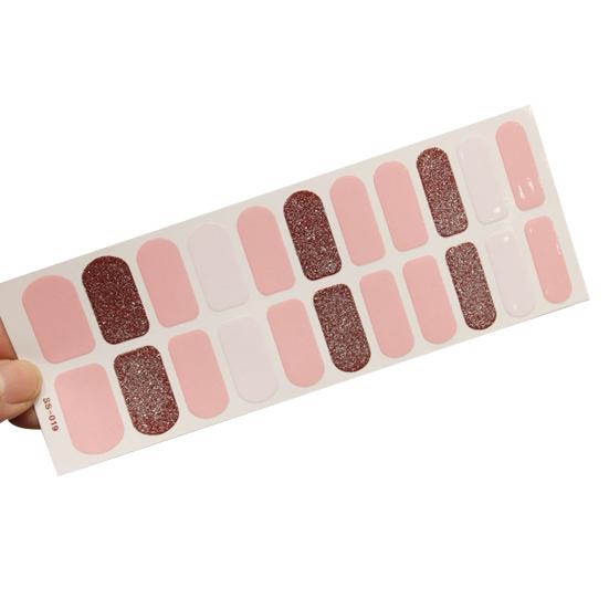 Nail Sticker Self-Adhesive Eco-friendly Paper Nail Art Stickers Decals for Beauty
