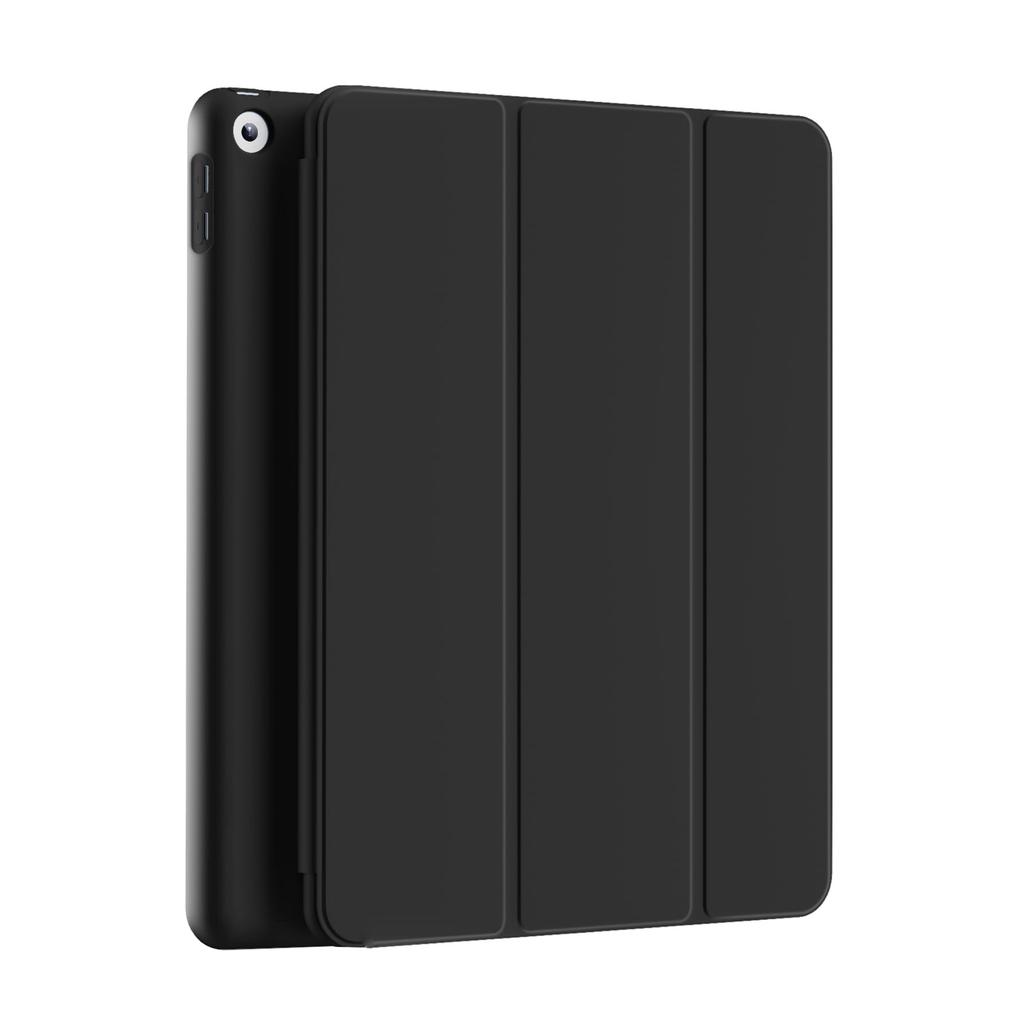 עבור iPad 10.2 2019 2020 2021 דור 7, 8, 9 כיסוי חכם מגנטי עם פליפ לגב לאייפד 7, 8, 9 עם גב סיליקון רך
