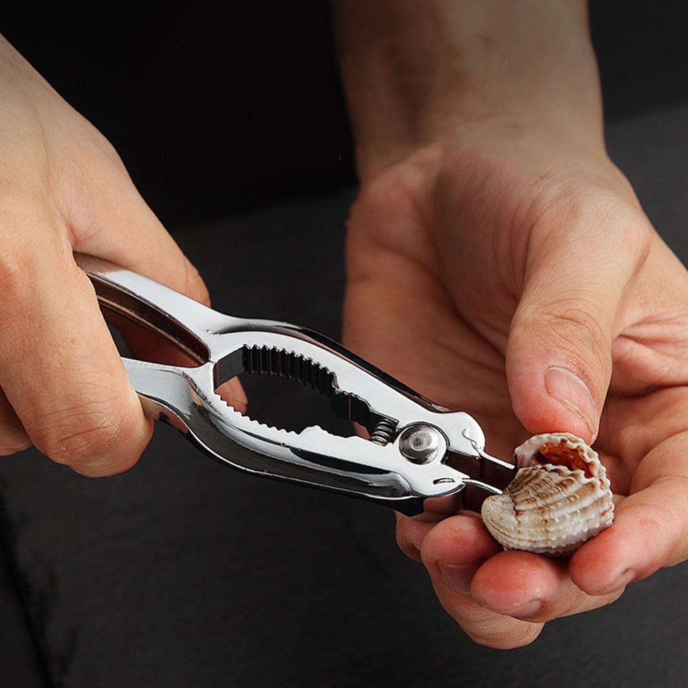 Zinc Alloy Seafood Cracker Tool Multi Functional Blood Clam Opener Clam Opener Lobster Cracking
