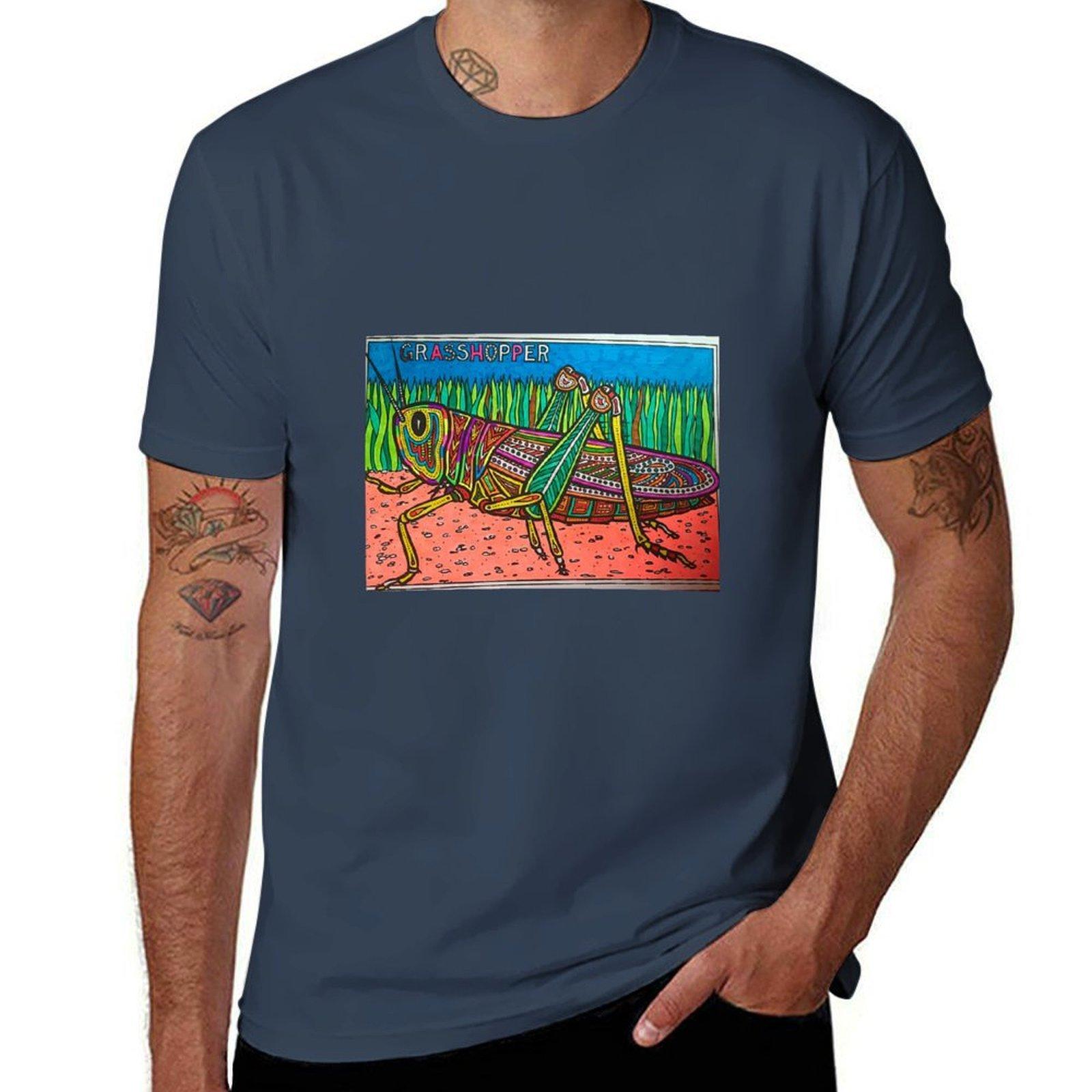 GRASSHOPPER TShirt Plus Size Everyday Tee Shirt S