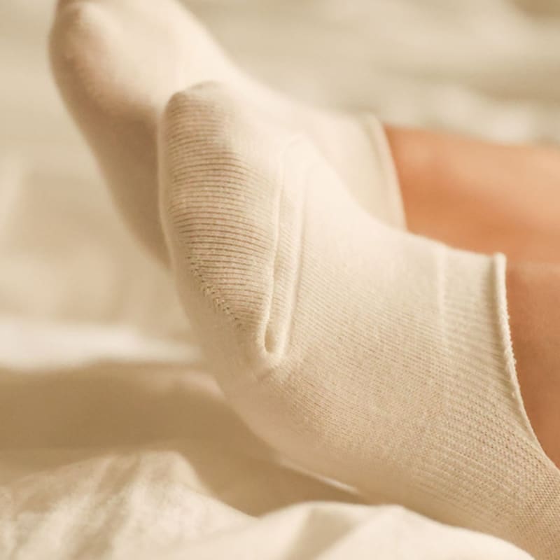 NMOO.OU BASIC MUJI FAKE SOCKS (5colors)