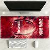 Arsenal F.c. Customized Name Mouse Pad Keyboard Mat Desktop Mouse Pad Non-Slip Rubber Base Perfect Gift for Gamers And Professionals