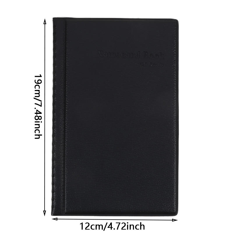 Affärskortshållare med stor kapacitet 60 90 120 150 Fickor Displaybok För Professionell Nätverkning Kontaktorganisation Och Affärskortshantering