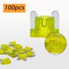 100Pcs Micro Blade Fuse 2A-35A AMP 32V Low Profile Mini Car Auto Fuses for Truck RV Campervan SUV Motorcycle Boat Assorted Amp