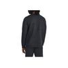 Under Armour Solid Color Simple Casual Crew Neck Long Sleeve Sweatshirt Men sweatshirt Black 1379667-001