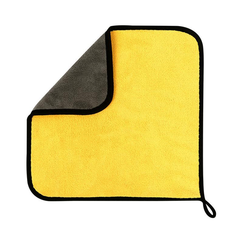 

1/2/5 шт. Салфетка из микрофибры для сушки автомобиля, тряпка для чистки, двухслойная, тряпки для детейлинга автомобиля, 30x30/40/60 см, оптом 1Pc