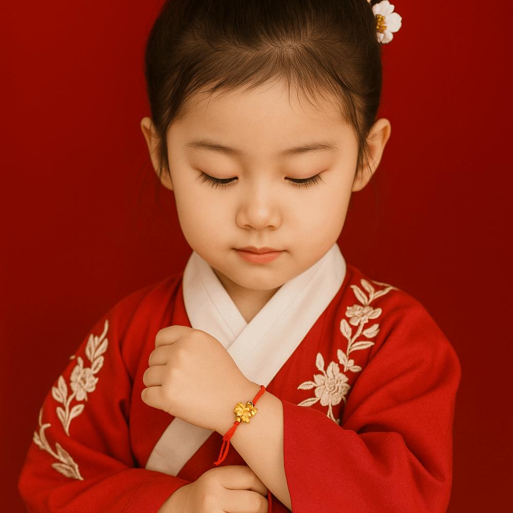 Neujahr Handseil Glückspferd Rotes Seil Chinesischer Stil Glücksarmband Frühlingsfest