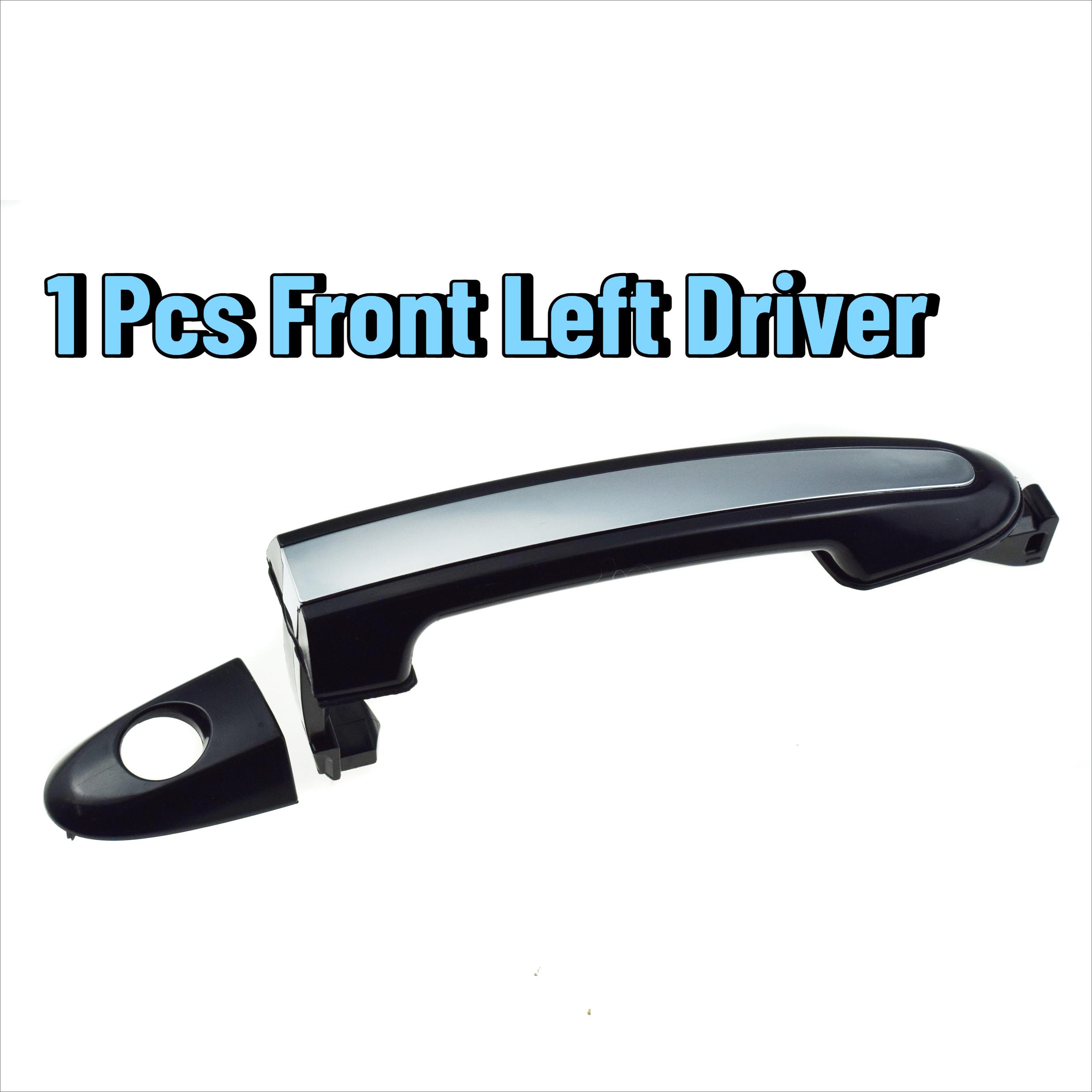 

1/2/4 шт. Для Hyundai Santa Fe 2.4L 3.5L 2007-2012 Внешняя ручка двери автомобиля Хромированная Передняя или задняя Левая водительская или правая пассажирская 1 Pcs Front Left