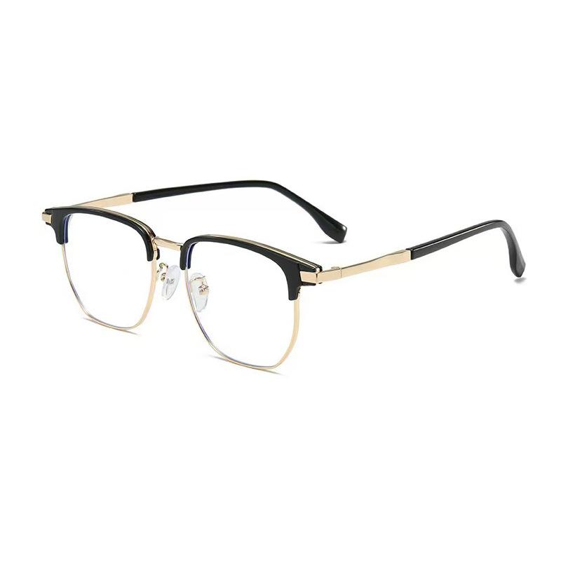 Men's Business Reading Glasses Popular HD Comfortable Anti-blue Light Glasses for Women Fashionable Far Sight Eyeglasses To+4.0