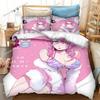 Anime OSHI NO KO 3D Printing Bedding Set Duvet Covers Pillowcases Comforter Bedding Sets Bedclothes Bed Home Textiles