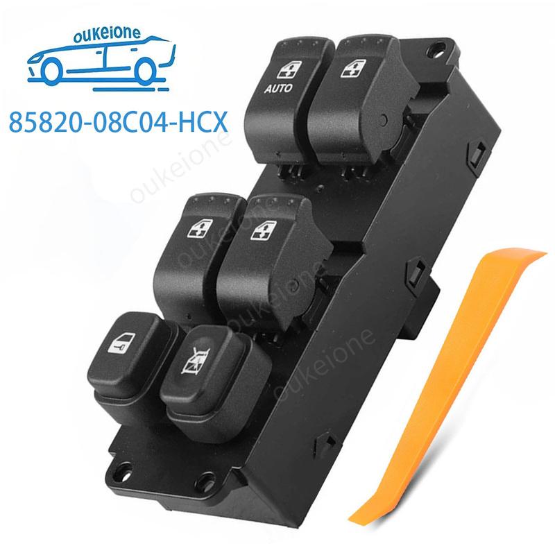 

Front Left Side Electric Power Window Switch Master Control Button for Ssangyong Rexton 2004 2005 2006 2007-2011 85820-08C04-HCX
