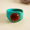 Europe American Style Acrylic Bangle Smudging Retro Hand Ring Cute Irregular Wide Bracelet  Girls