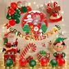 Christmas Party Balloon Decoration Set: Festive Backdrop & Kindergarten Team Building Atmosphere Decor