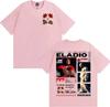 Rapper Eladio Carrion Sen2 Kbrn Tour Merch T Shirts Men's Clothing Cotton Short Sleeve T-shirt Fashion Gothic T Shirt Streetwear