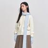 Ledian Women's 3D Plush Rabbit Knit Cardigan