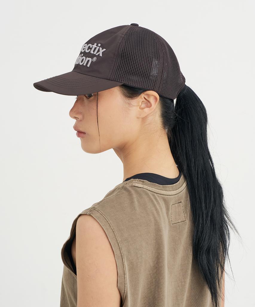 Goyoweeo [Cinecs Friction] Sf Trucker Hat (Dark Brown)