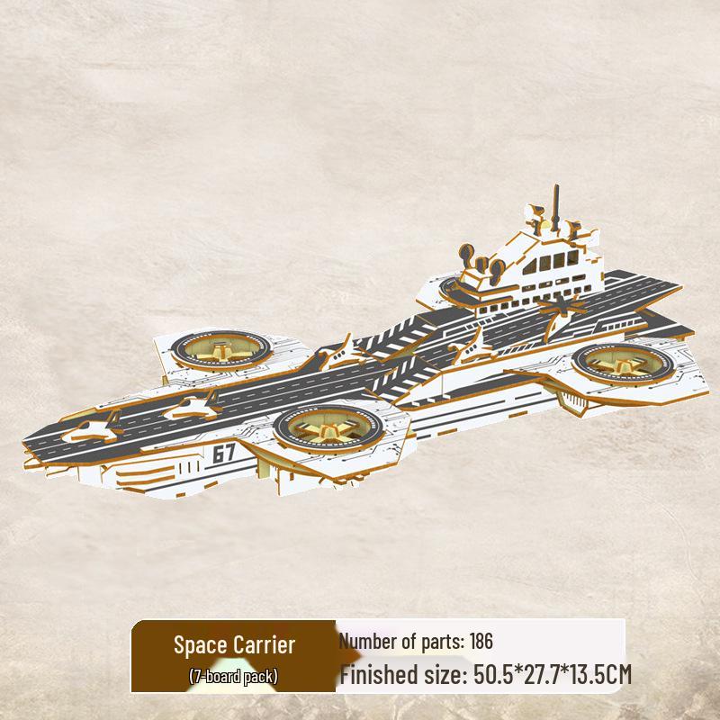 Challenging 3D Wooden Model Puzzle - Ancient Building Design for Adults