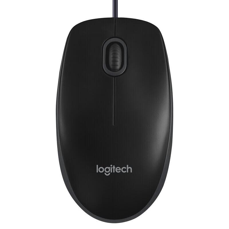 Logitech B100 Wired Office Mouse