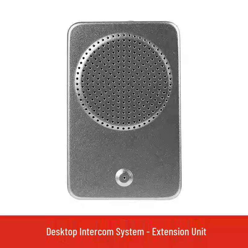 XD-968 Metalen Tweerichtingsluidspreker Intercom voor Banken, Ziekenhuizen en Kaartjesloketten