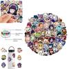50pcs Genshin Impact Waterproof Sticker Set Venti Xiao Klee Decor For Luggage Cases