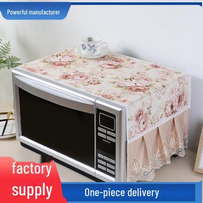 Mikrodalga Fırın Toz Örtüsü Havlu Dantelli - Midea/Galanz Modellerine Uyar